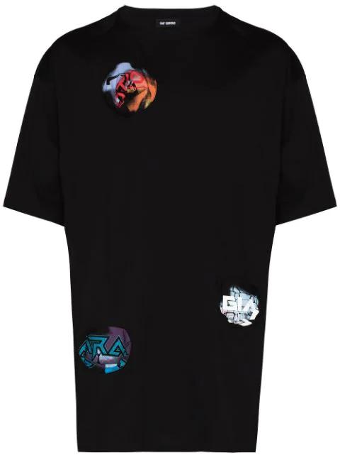 Pocket Holes oversized T-shirt by RAF SIMONS