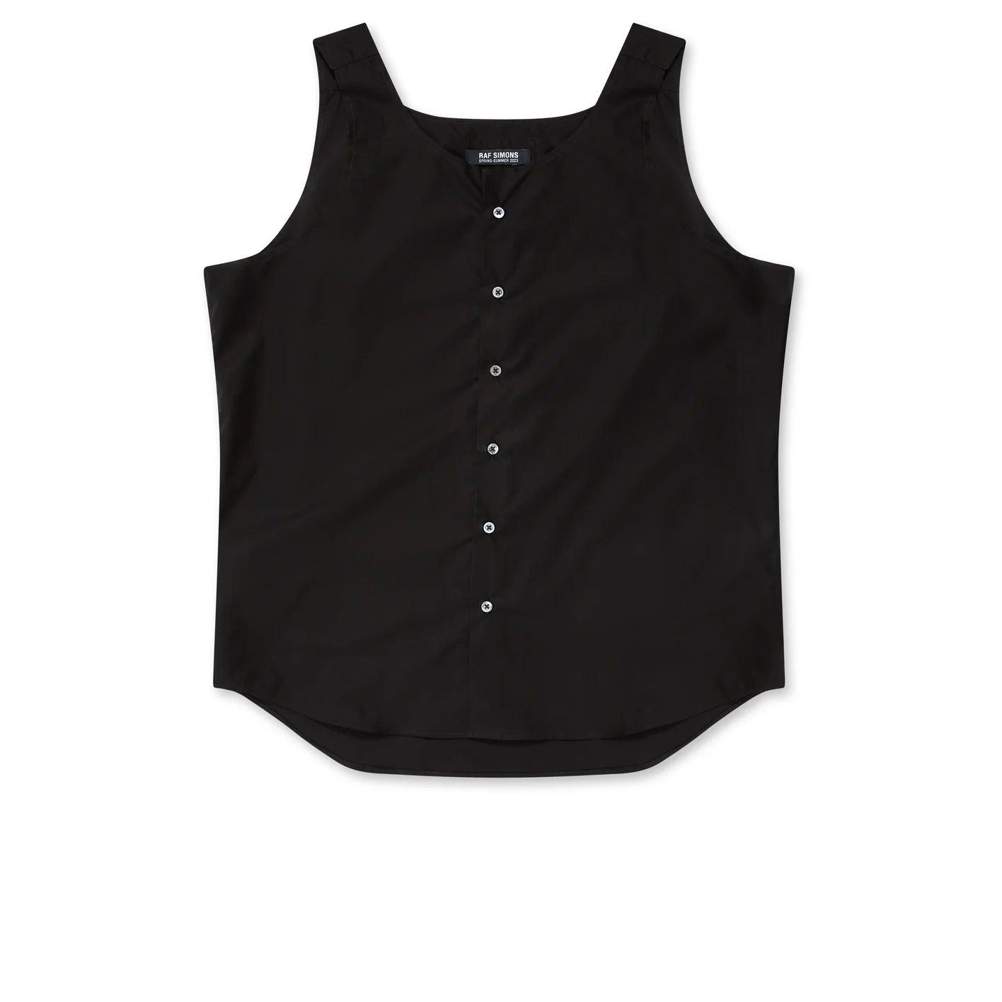 RAF SIMONS - Men's Tank Top Shirt - (Black) by RAF SIMONS