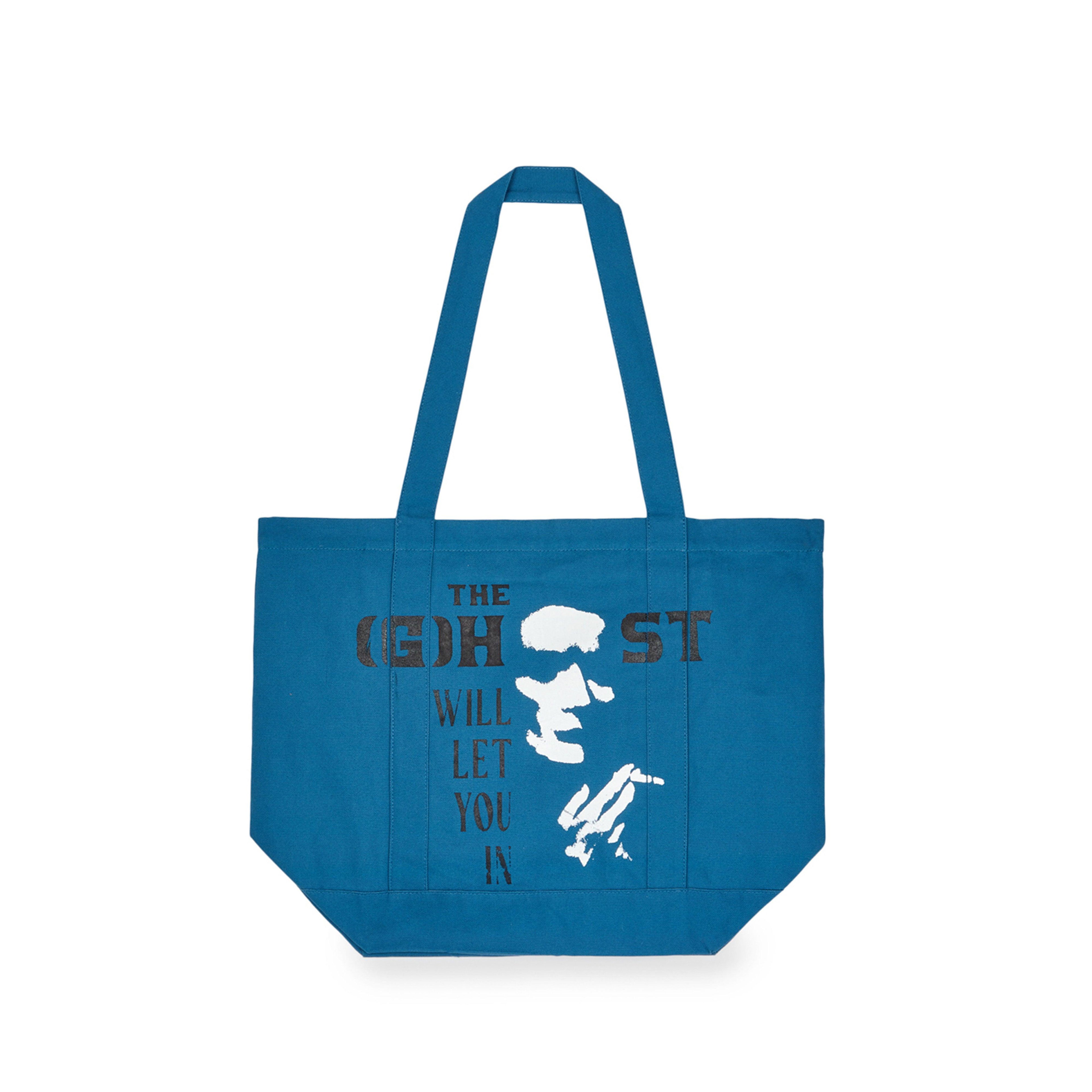 Raf Simons - Cotton Tote Bag With Print - (Blue) by RAF SIMONS
