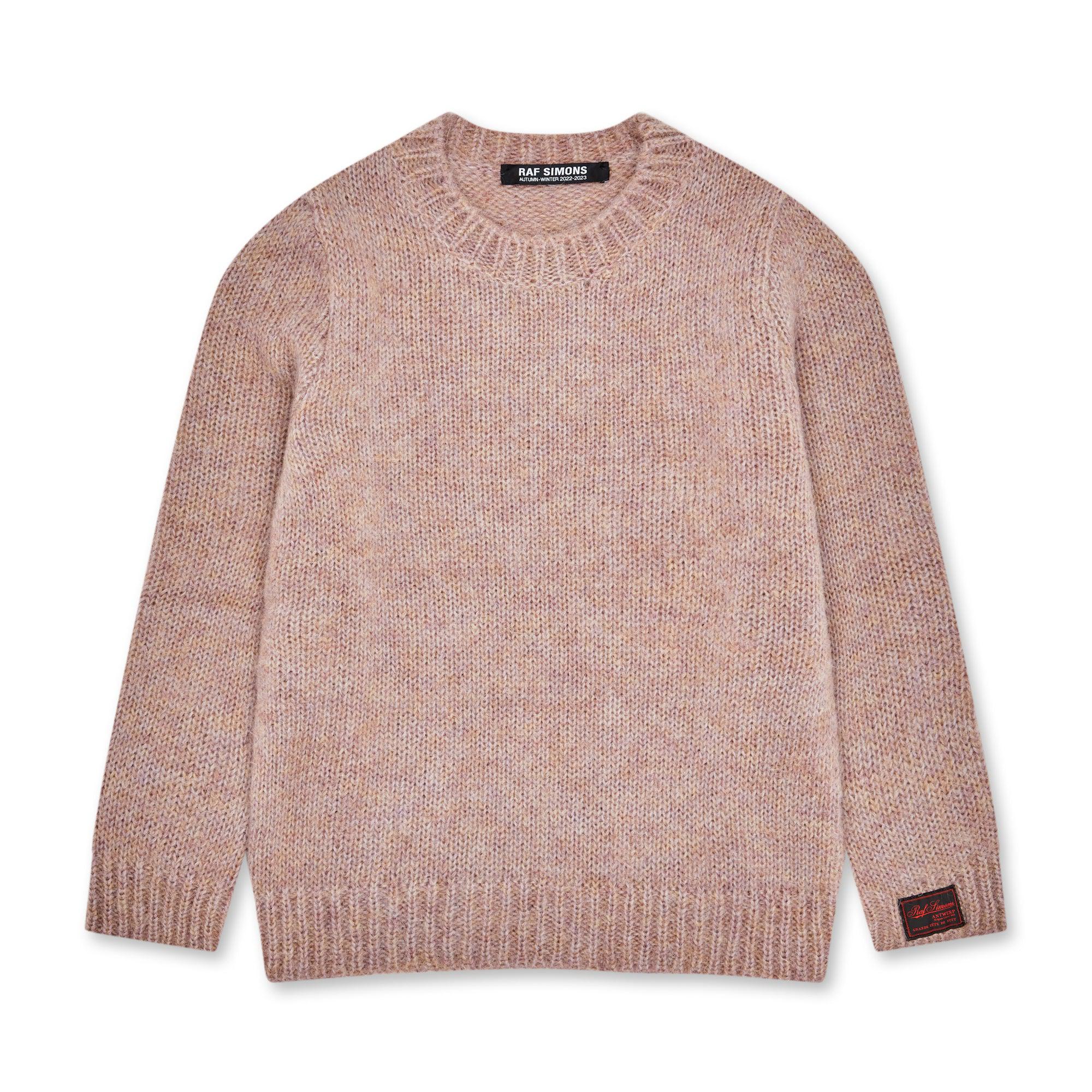 Raf Simons - Men’s Uni Roundneck Sweater - (Light Violet) by RAF SIMONS