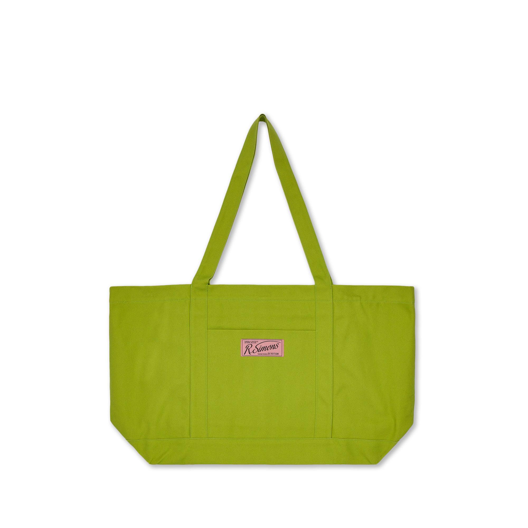 Raf Simons - Oversize Tote Bag - (Green) by RAF SIMONS