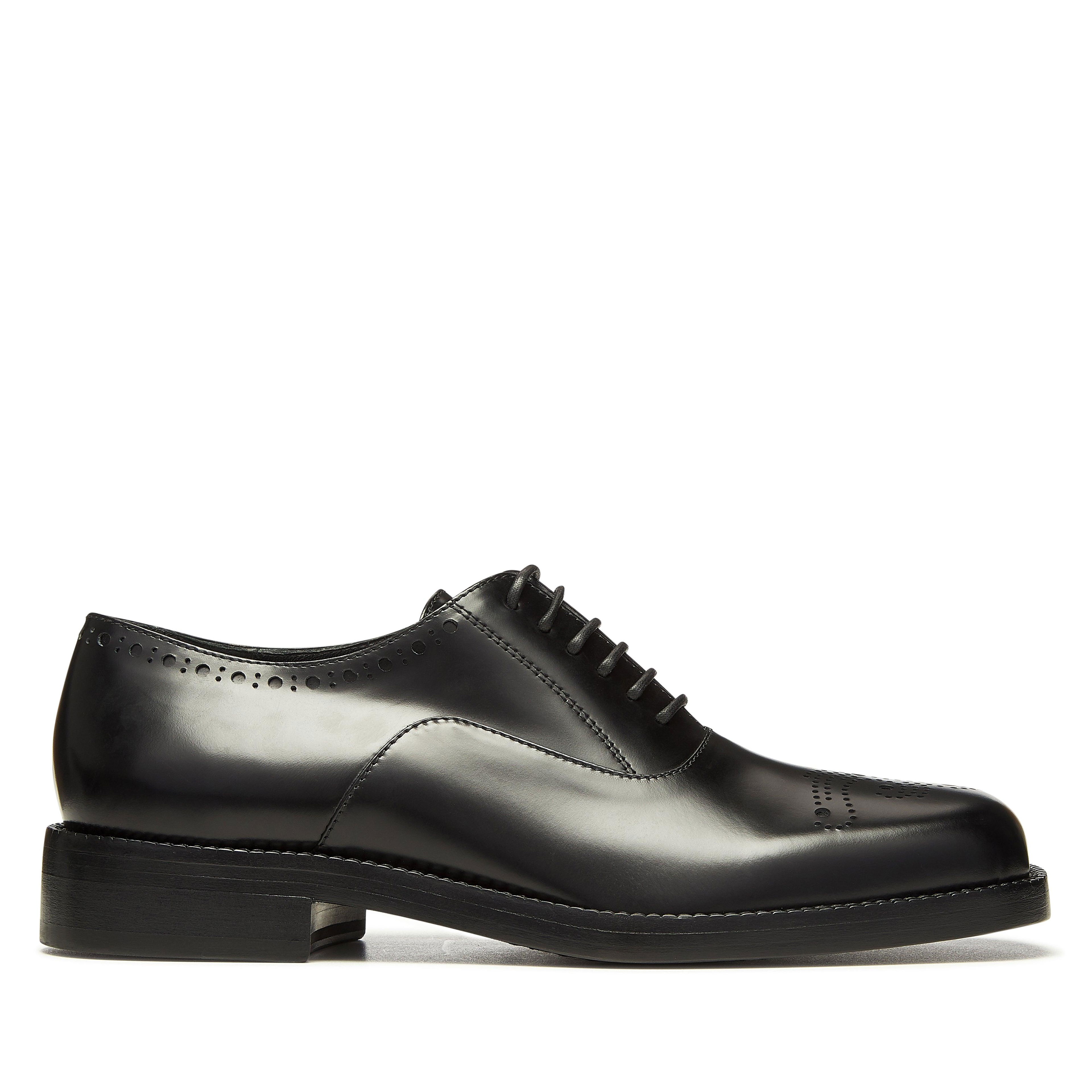 Raf Simons - Square Brogues Oxford - (Black) by RAF SIMONS