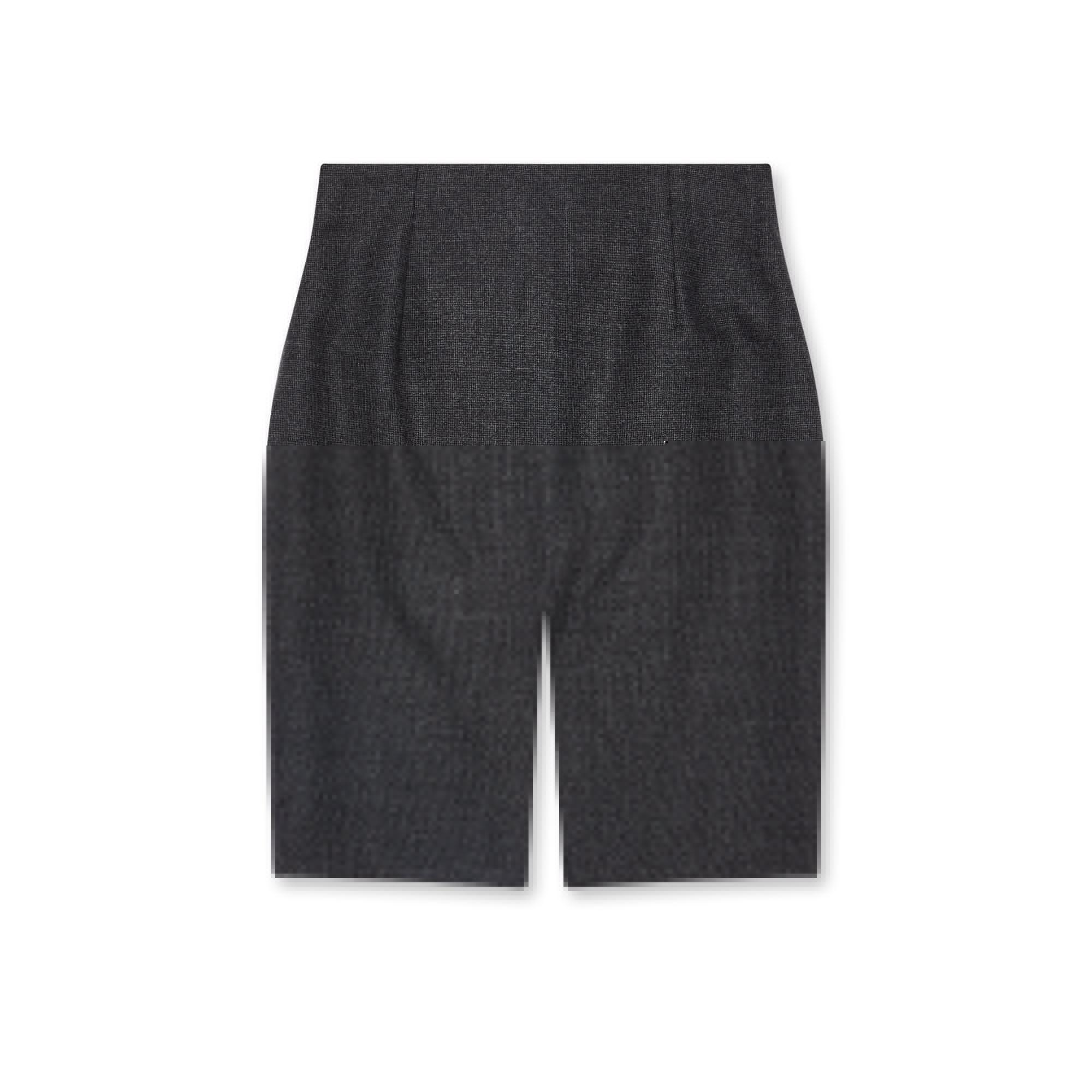 Raf Simons - Women’s Double Split Skirt - (Black/Grey) by RAF SIMONS