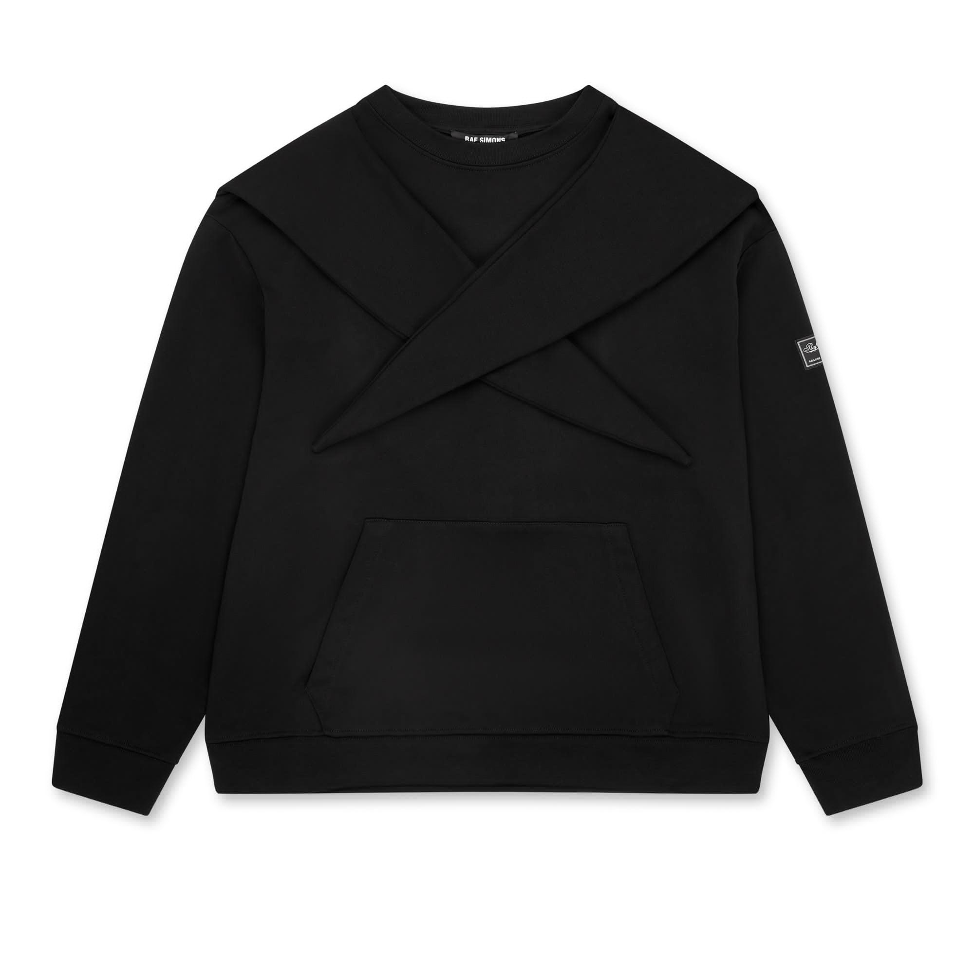 Raf Simons - Women’s Regular Fit Knot Hoodie - (Black) by RAF SIMONS