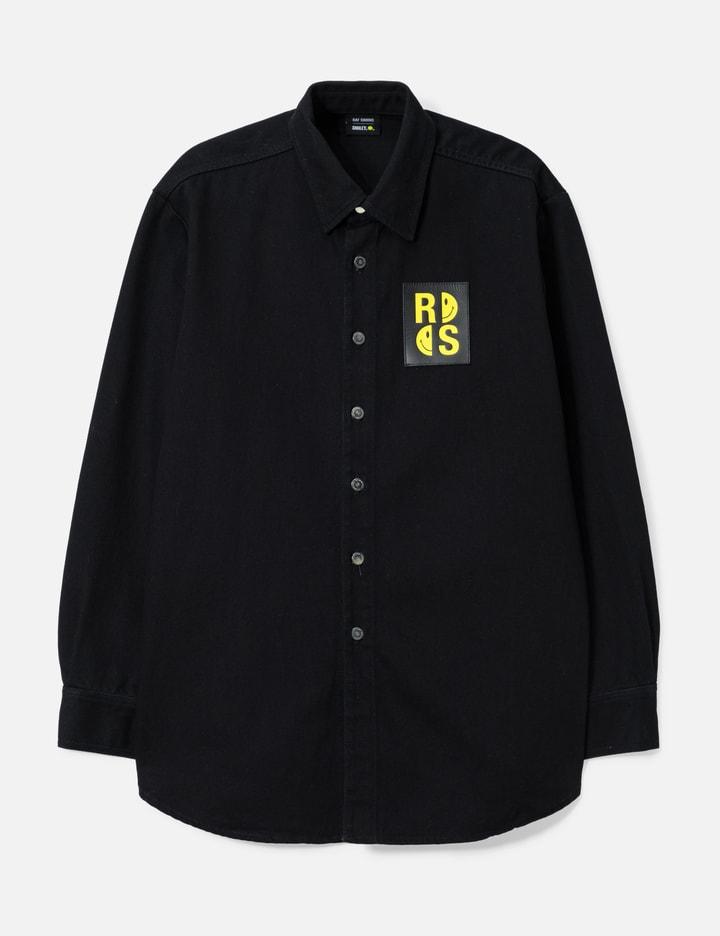 Smiley Denim Shirt by RAF SIMONS
