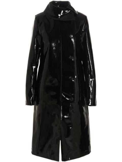 Vinyl trench coat by RAF SIMONS