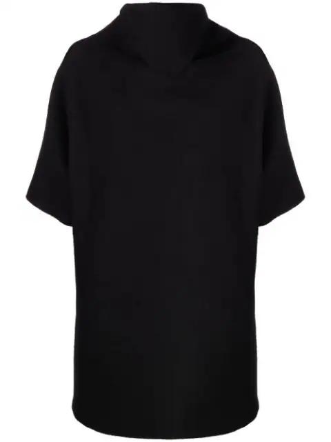 embroidered-logo knitted dress by RAF SIMONS
