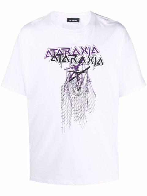 graphic-print T-shirt by RAF SIMONS