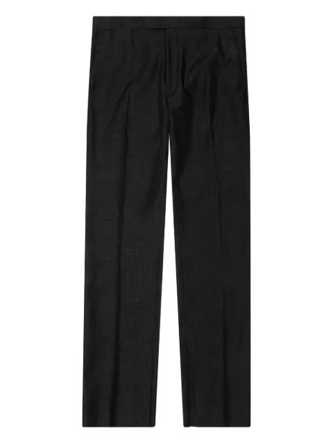 pressed-crease trousers by RAF SIMONS