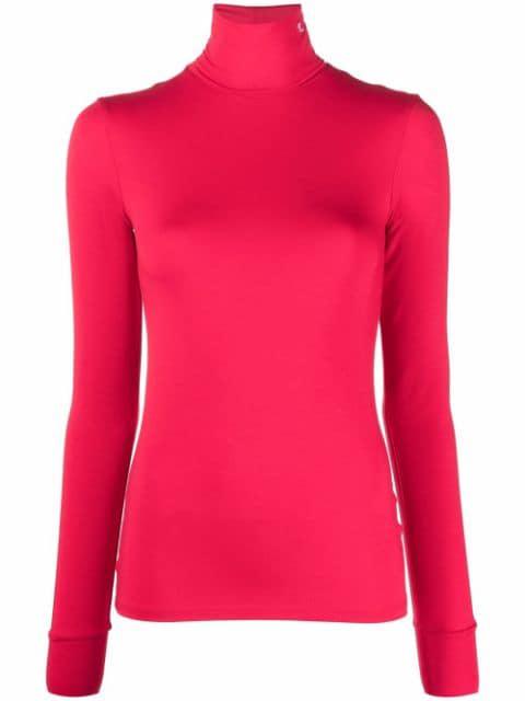 roll neck jersey top by RAF SIMONS