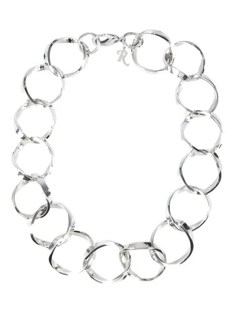 twisted link necklace by RAF SIMONS