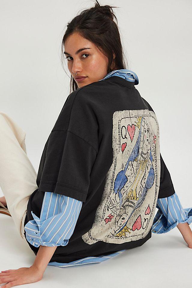 Ragabond Queen Of Hearts Tee by RAGABOND | FREE PEOPLE