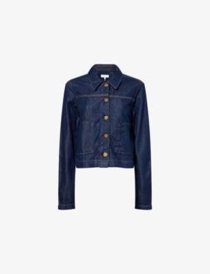 Adrianna Boxy-Fit Denim Jacket by RAG&BONE