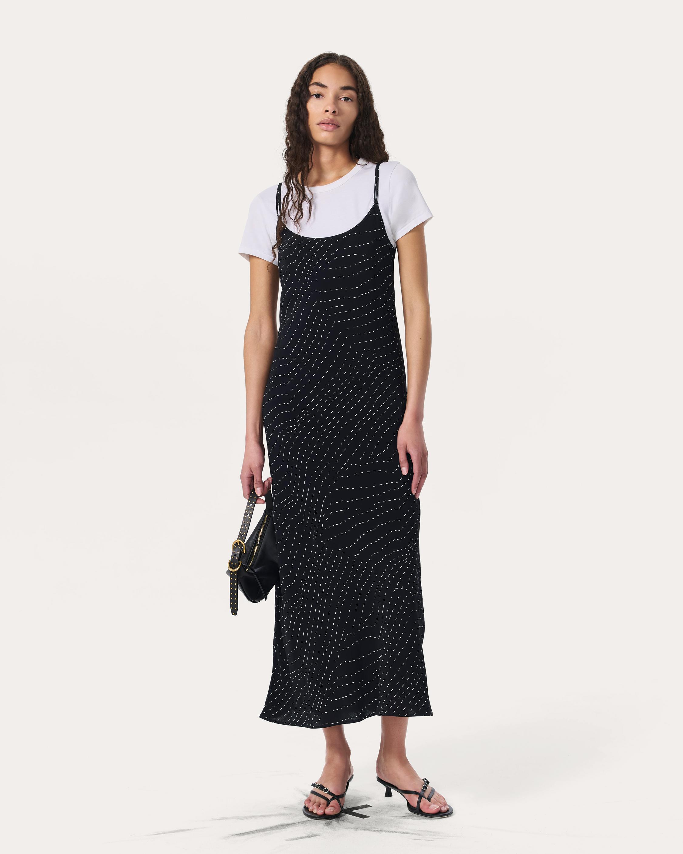 Alessia Printed Slip Dress by RAG&BONE