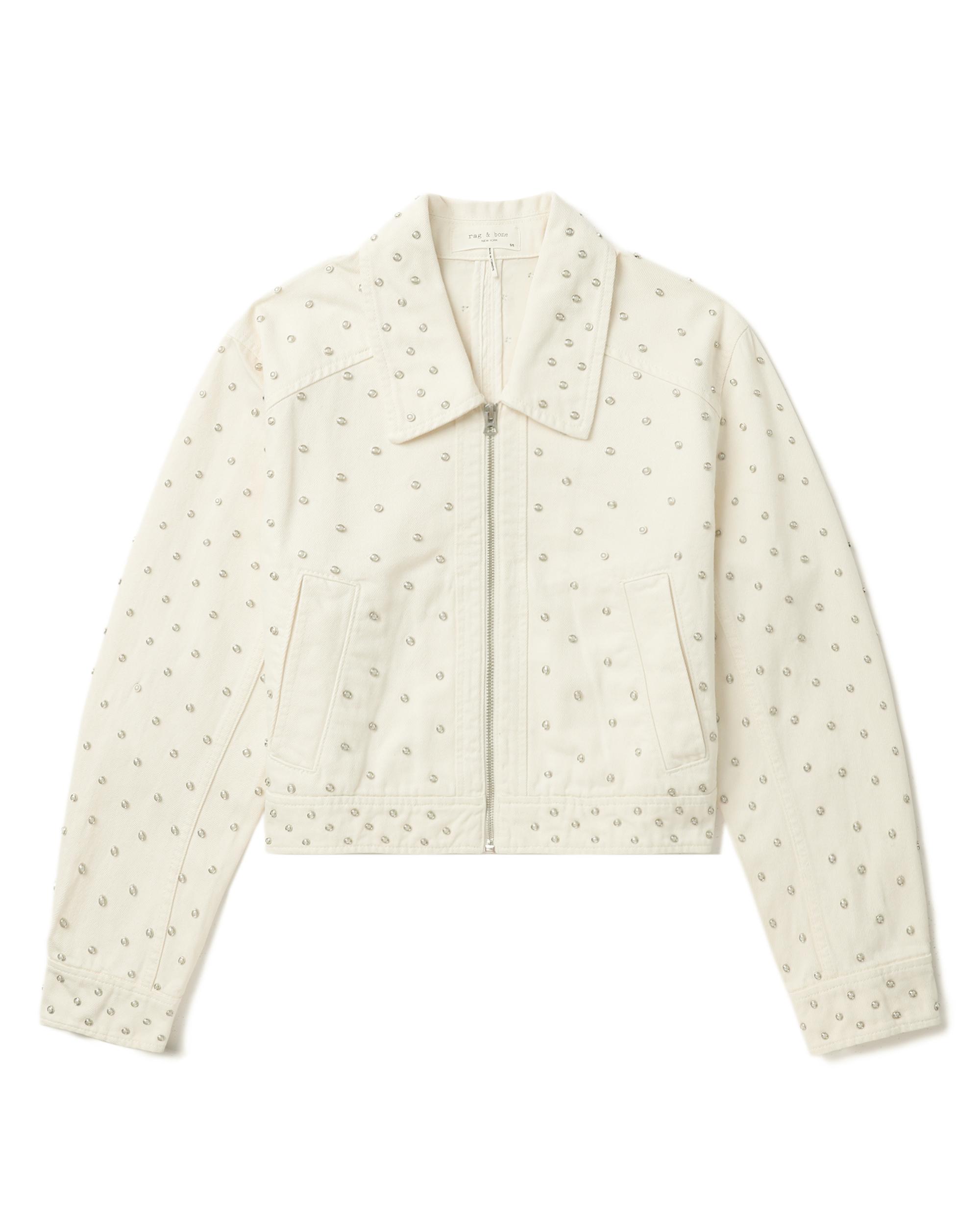 Anya studded denim jacket by RAG&BONE