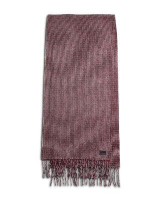 Ari Wool & Alpaca Plaid Fringe Scarf by RAG&BONE