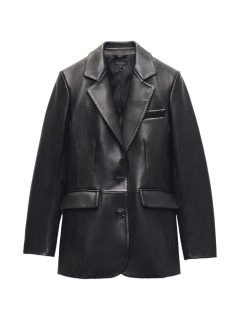 Ash leather blazer by RAG&BONE