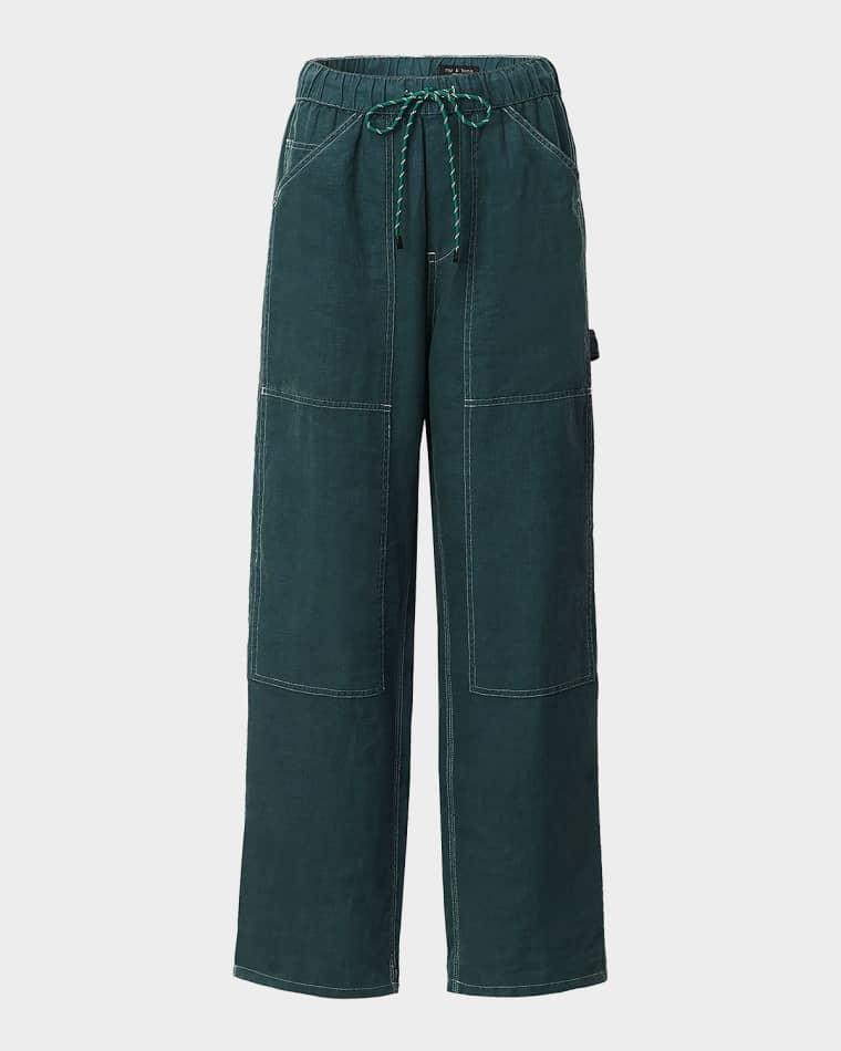 Atlas Drawstring Linen Pants by RAG&BONE