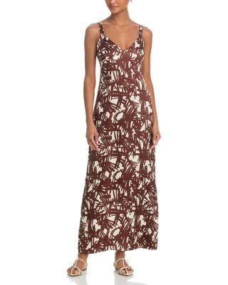 Aubrey Printed Maxi Slip Dress by RAG&BONE