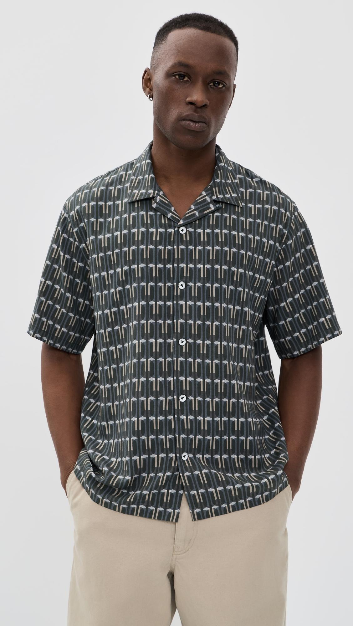 Avery Short Sleeves Printed Shirt by RAG&BONE