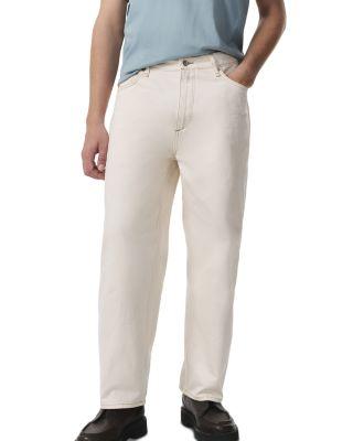Baggy Authentic Stretch 30" Jeans in Ecru by RAG&BONE