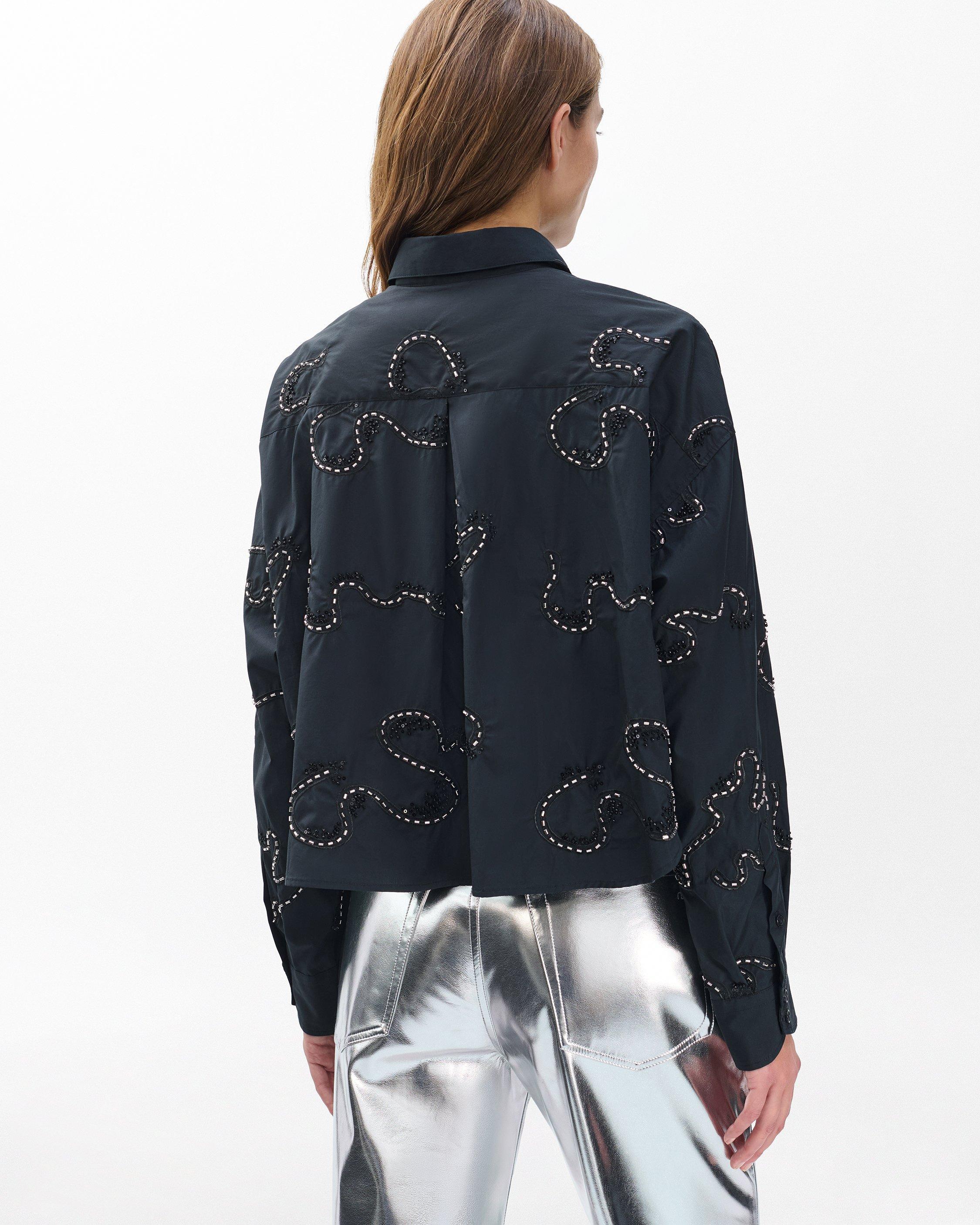 Beatrice Embroidered Poplin Shirt by RAG&BONE