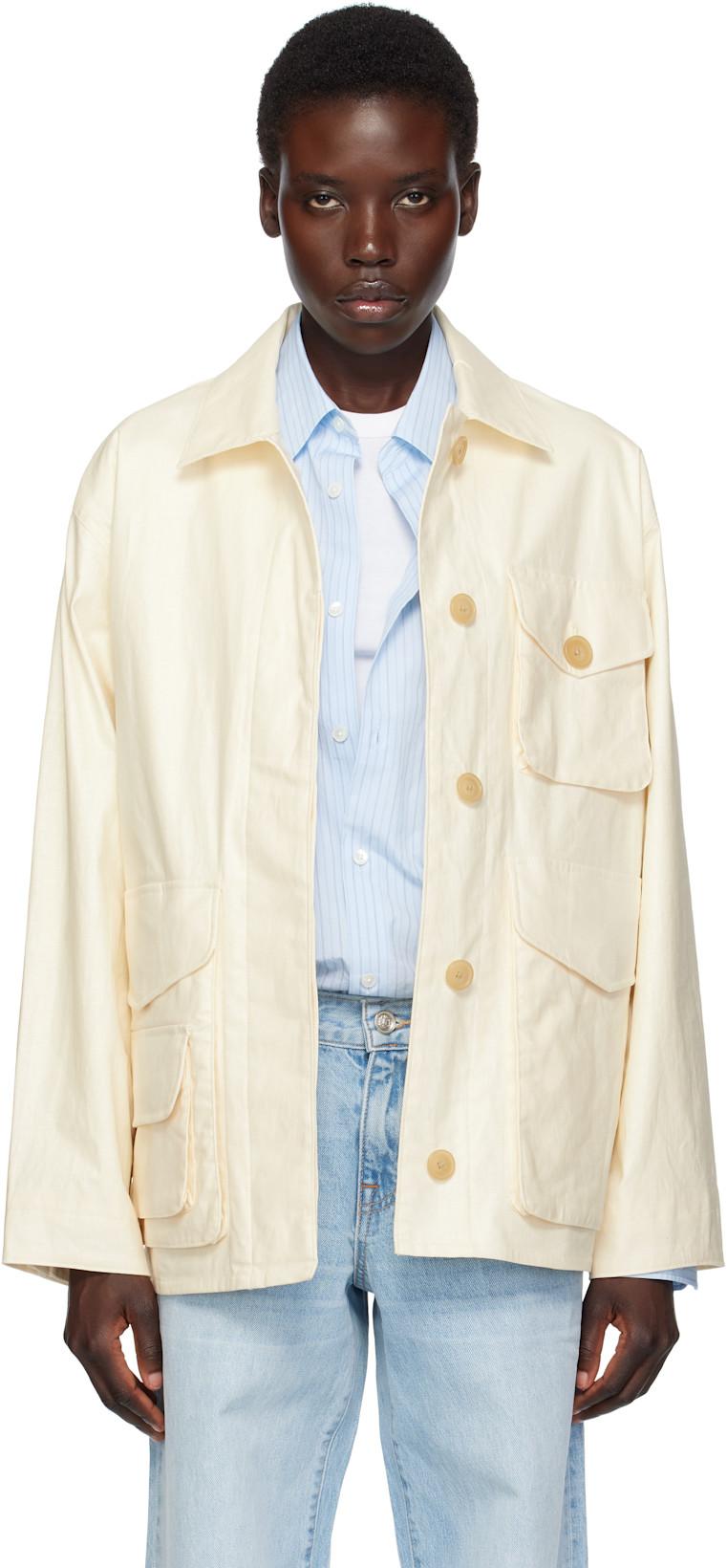 Beige Aston Field Jacket by RAG&BONE