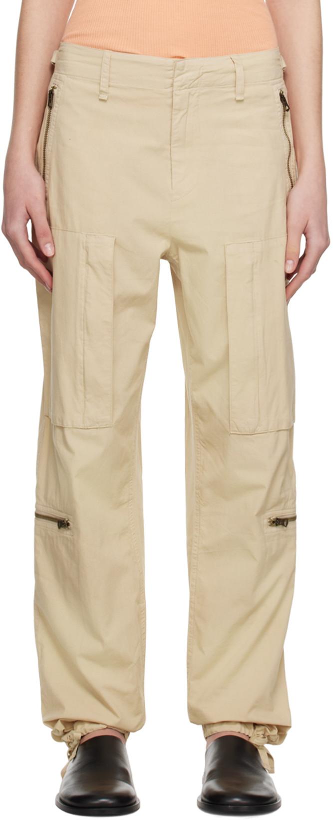 Beige Kai Flight Trousers by RAG&BONE