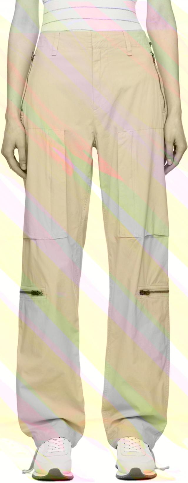 Beige Kai Trousers by RAG&BONE