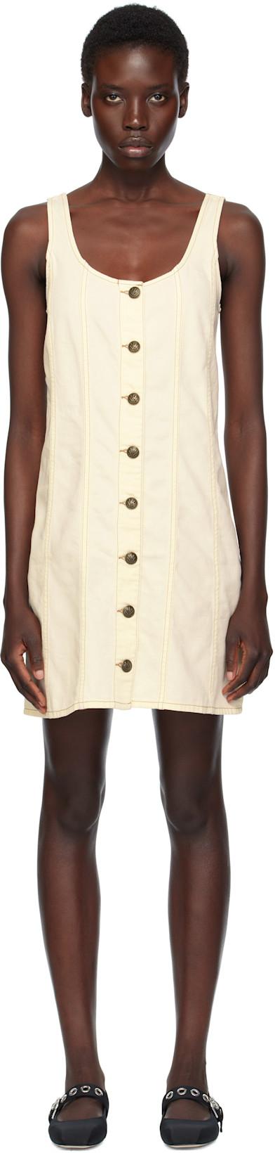 Beige Laney Denim Minidress by RAG&BONE