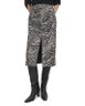 Bessie Calf Hair High Rise Midi Skirt by RAG&BONE Bessie Calf Hair High Rise Midi Skirt by RAG&BONE