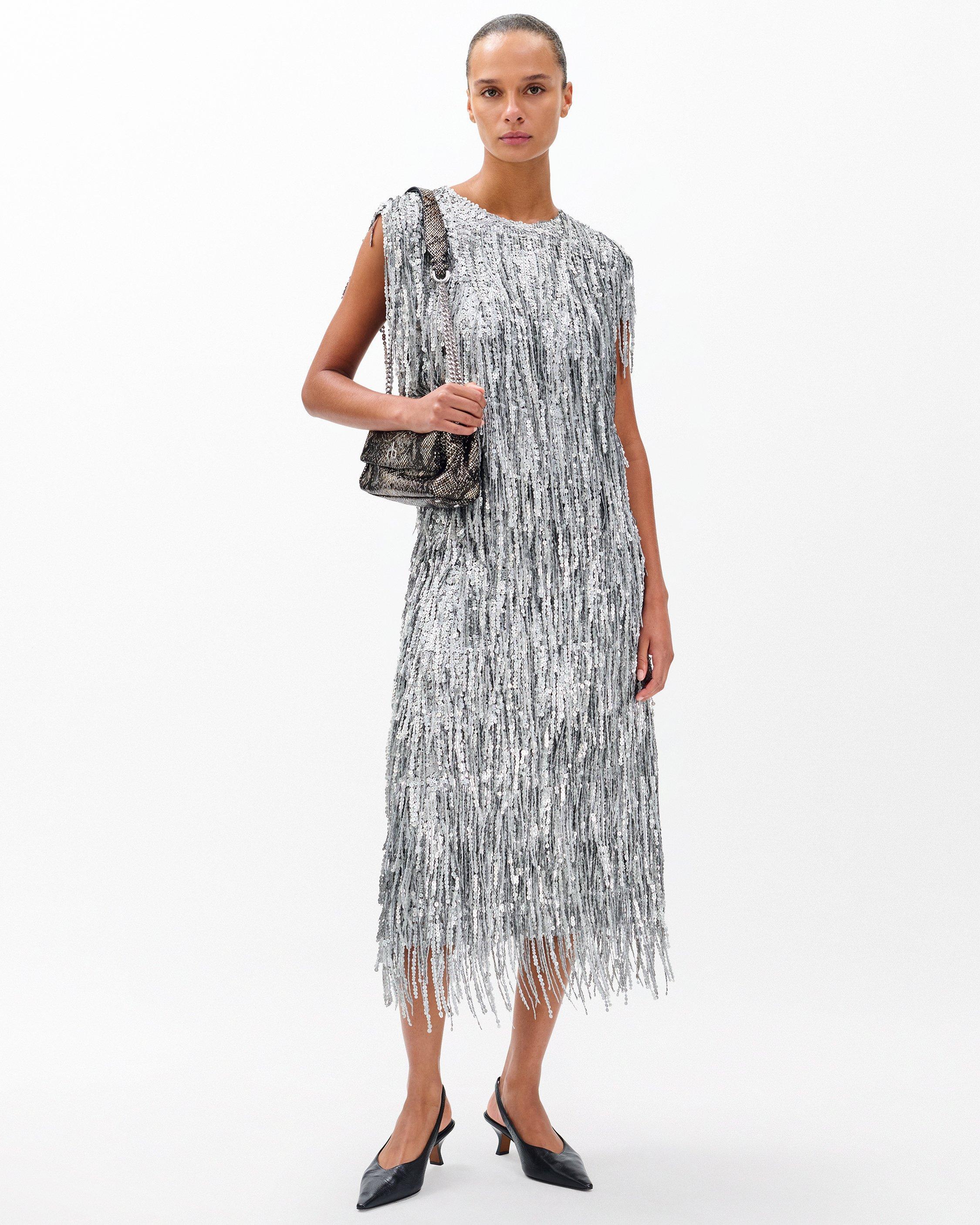 Billie Sequined Tassel Top by RAG&BONE