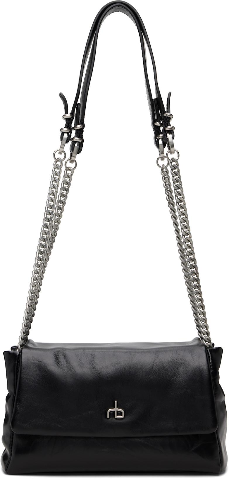 Black Chelsea Small Flap Bag by RAG&BONE