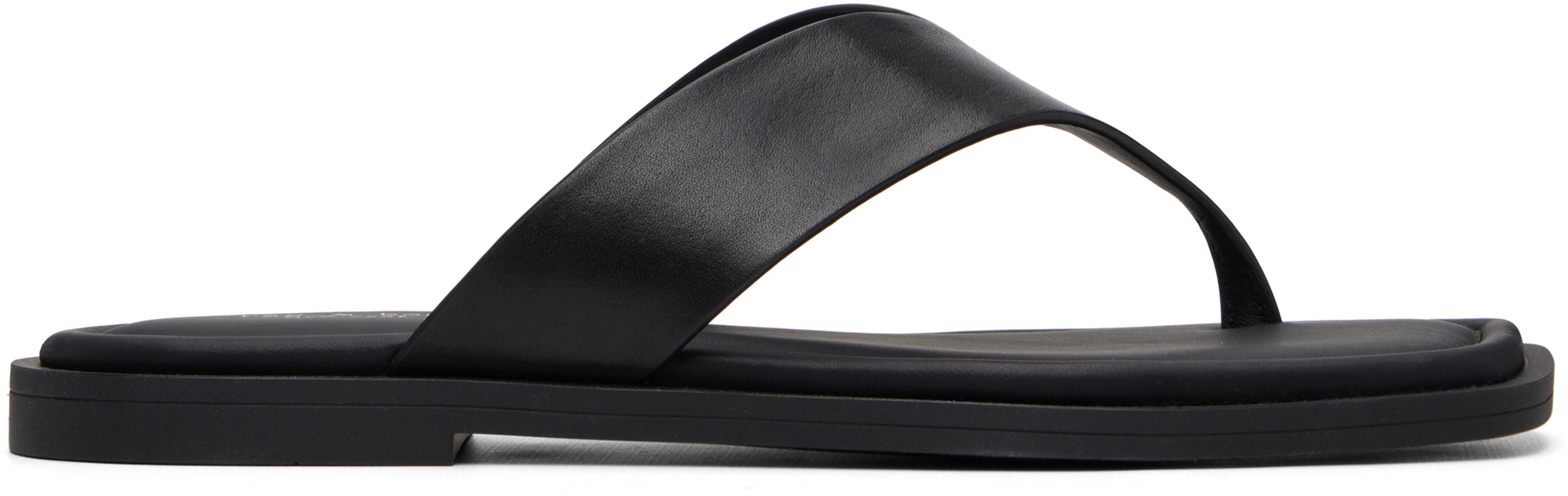 Black Gracie Thong Sandals by RAG&BONE