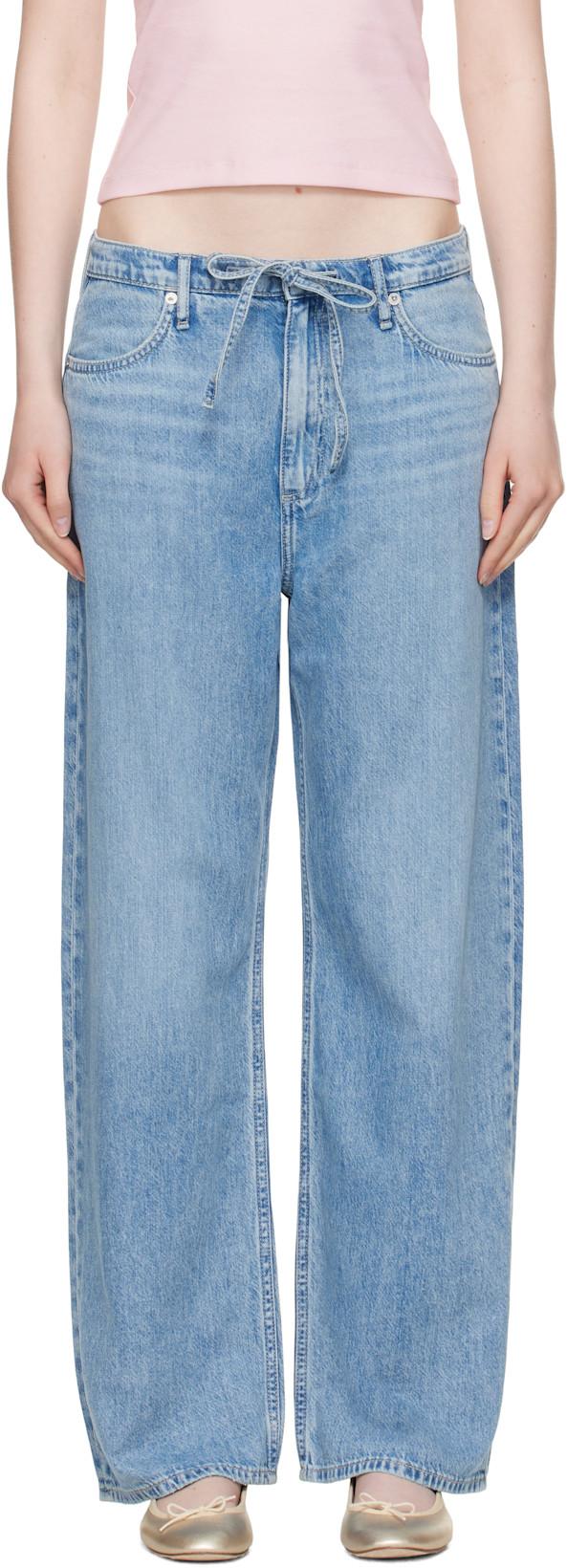 Blue Phoebe Denim Beach Jeans by RAG&BONE