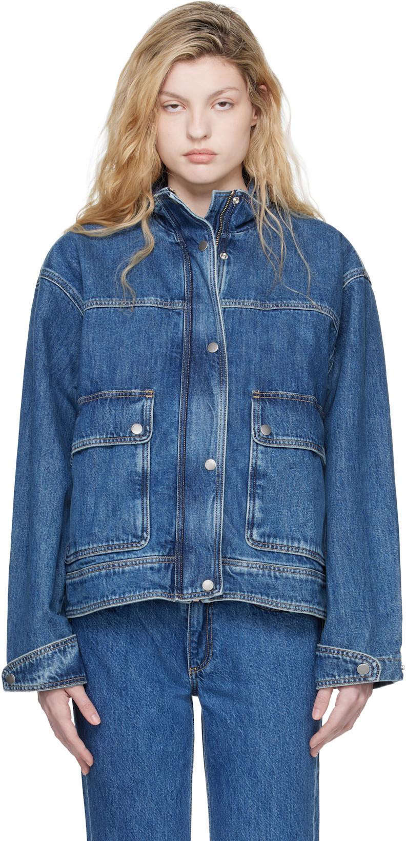 Blue Sophia Denim Jacket by RAG&BONE
