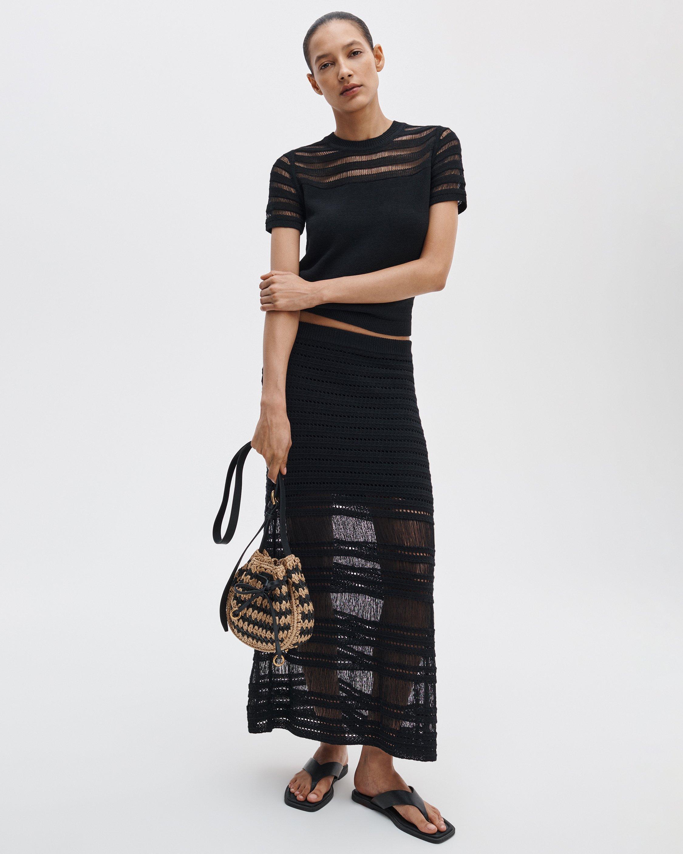 Britt Short-Sleeve Sweater by RAG&BONE