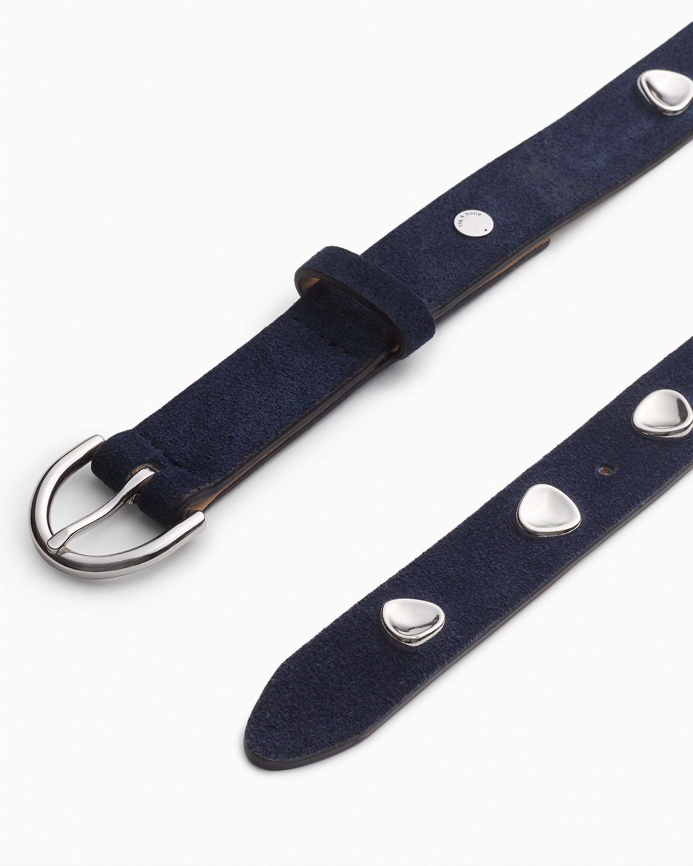 Brynn Studded Italian Suede Belt by RAG&BONE