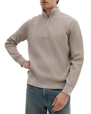 Caden Washed Quarter Zip Sweater by RAG&BONE