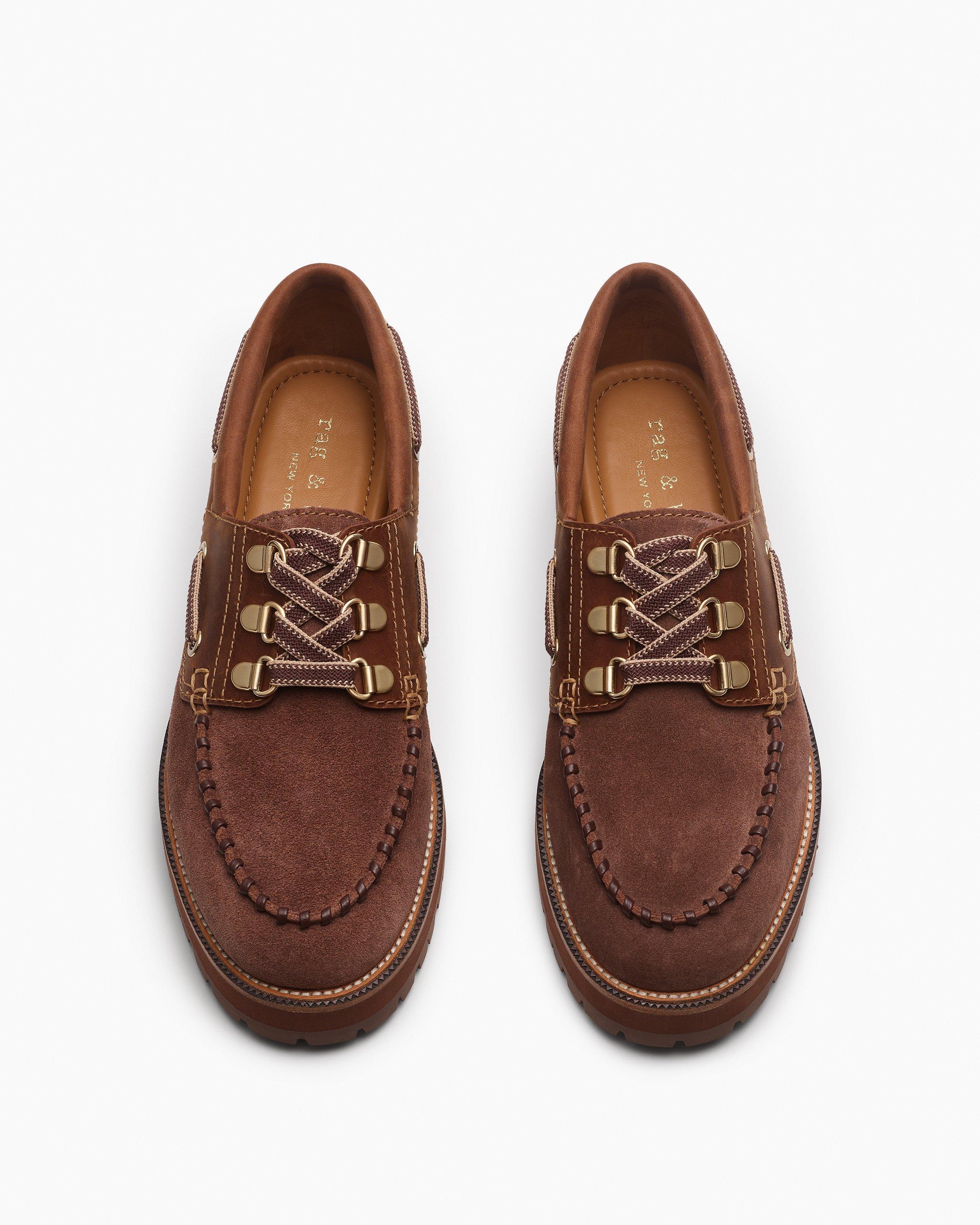 Cameron Suede Boat Shoes by RAG&BONE