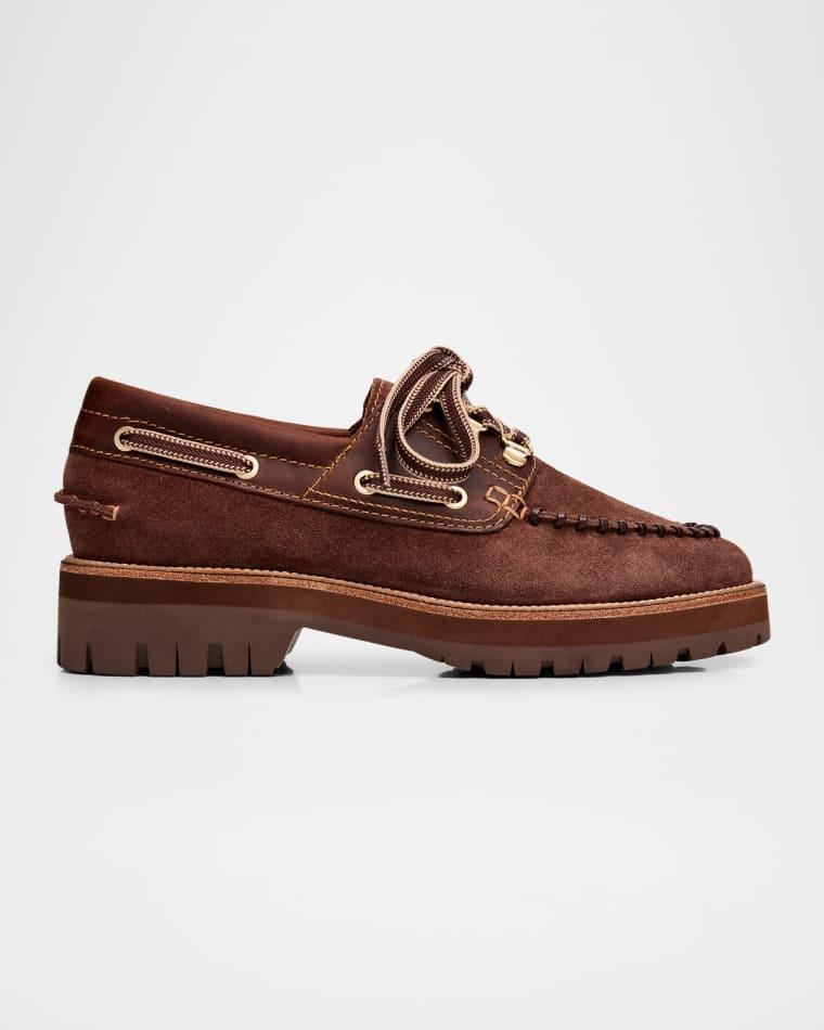 Cameron Suede Boat Shoes by RAG&BONE