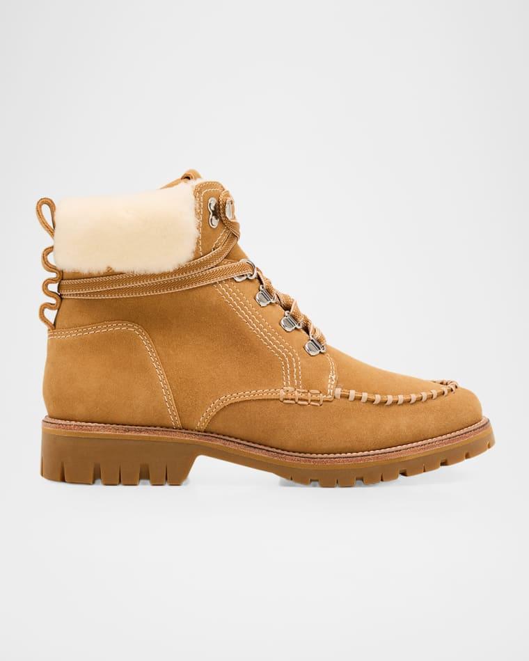 Cameron Suede Shearling Hiking Boots by RAG&BONE