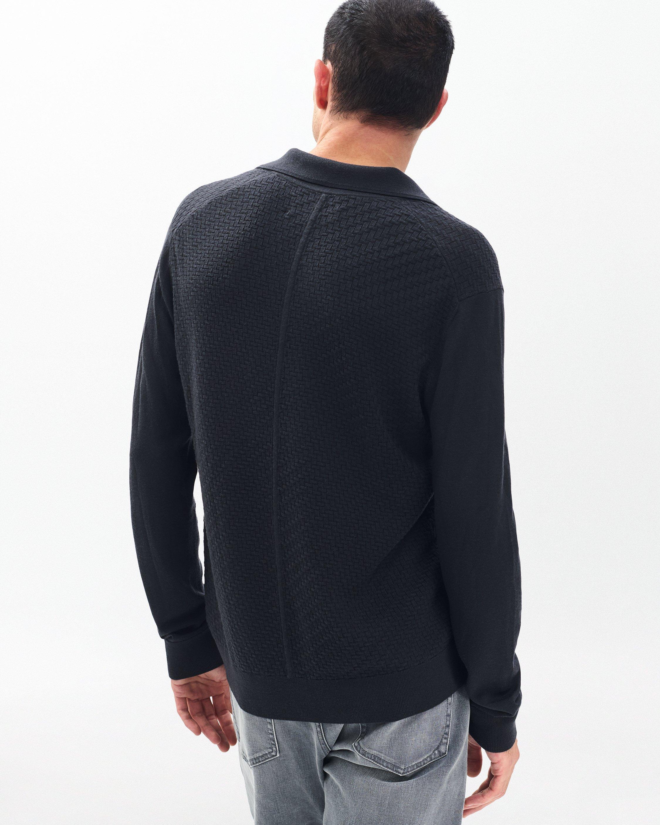Charles Johnny Collar Wool Polo by RAG&BONE