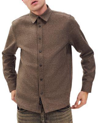 Chelsea Snap Front Wool Shirt by RAG&BONE