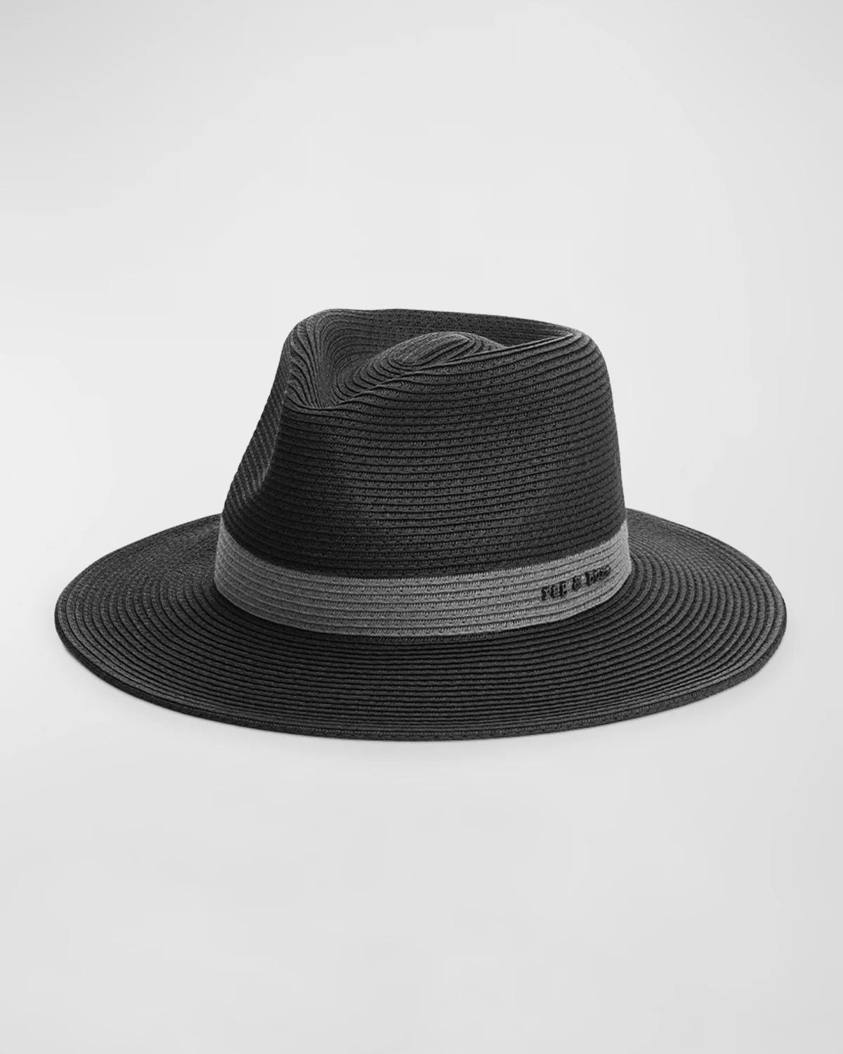 City Straw Fedora by RAG&BONE