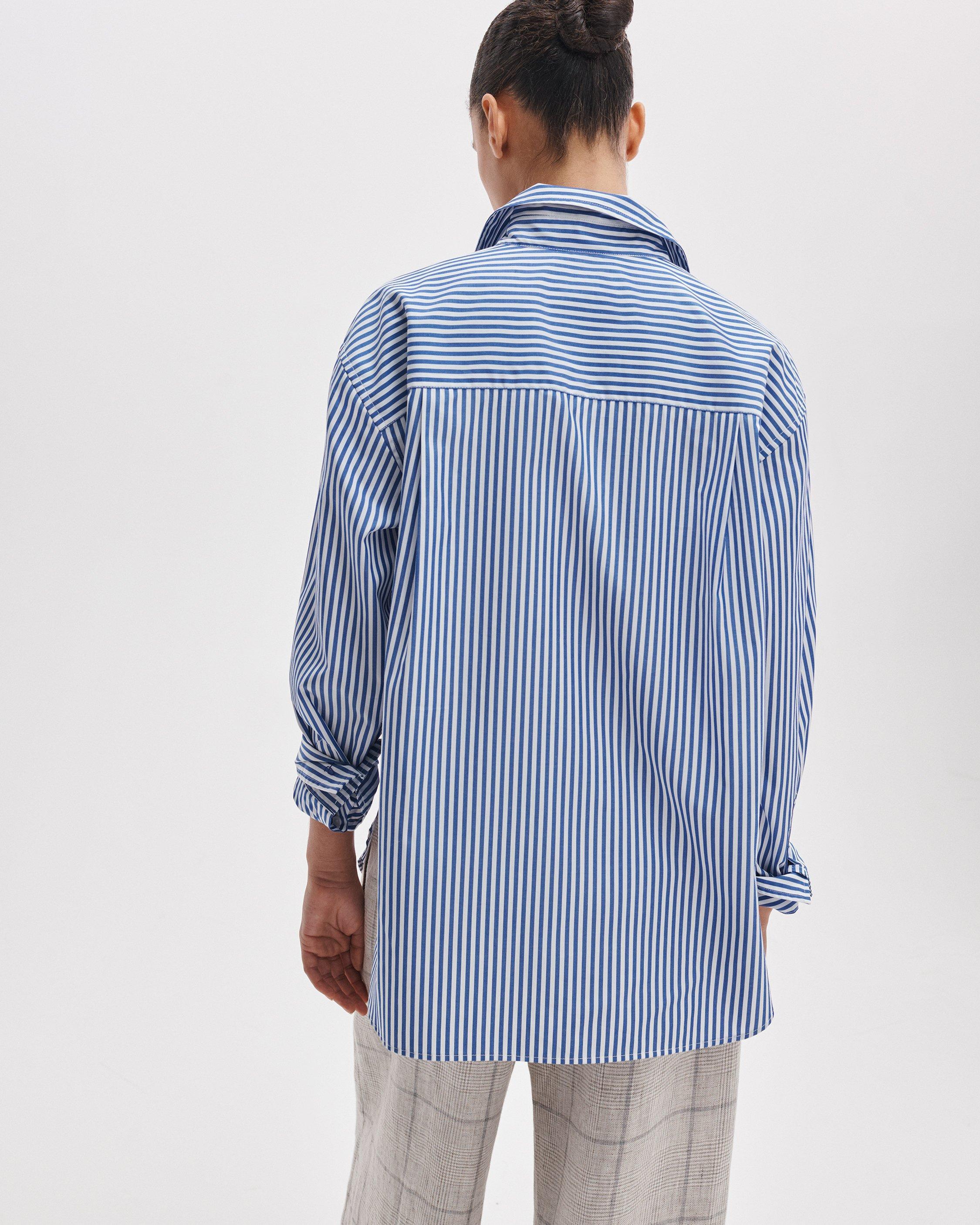 Connie Striped Poplin Shirt by RAG&BONE