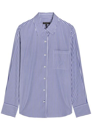 Connie striped cotton-poplin shirt by RAG&BONE