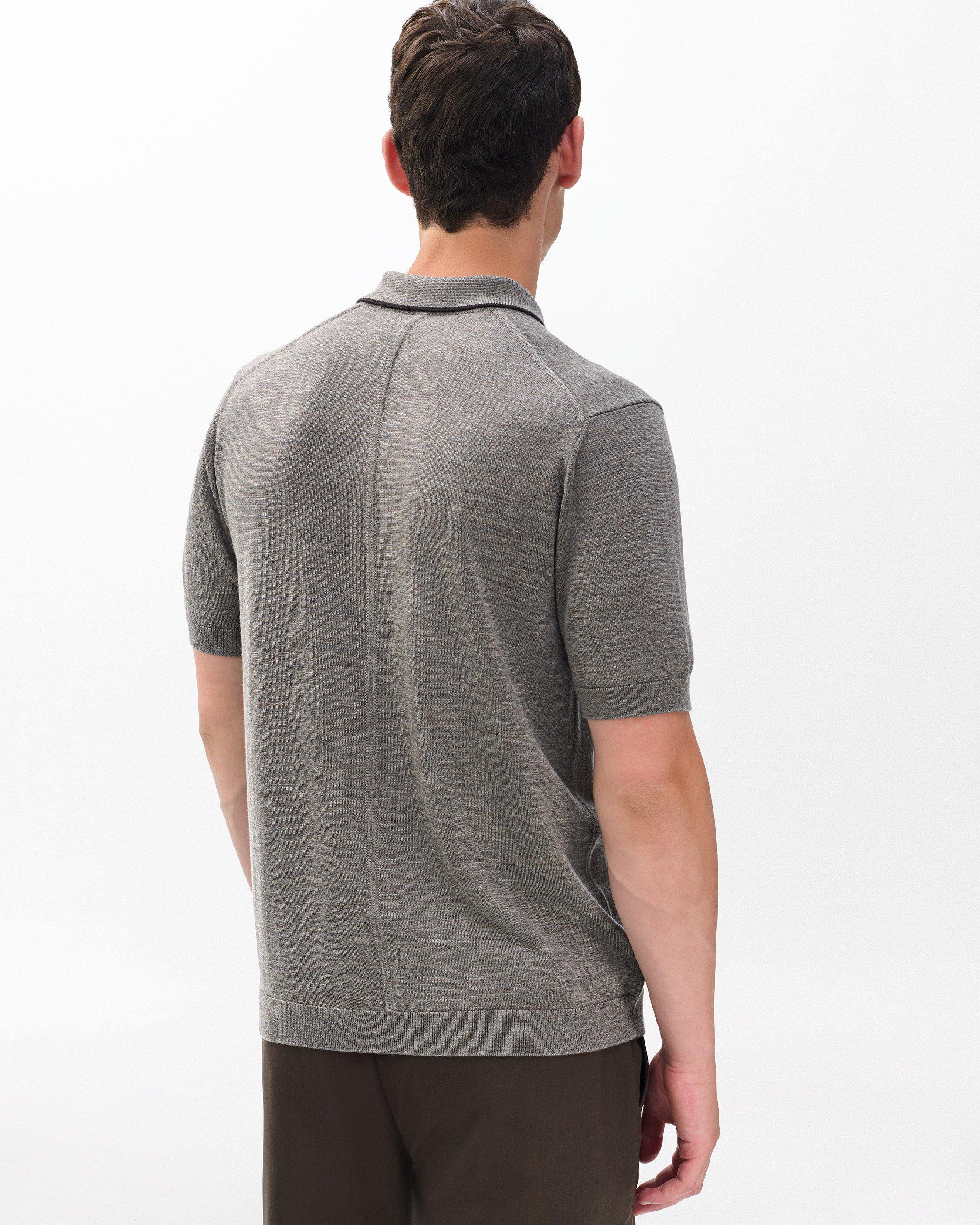 Crawford Wool-Cashmere Knit Polo by RAG&BONE