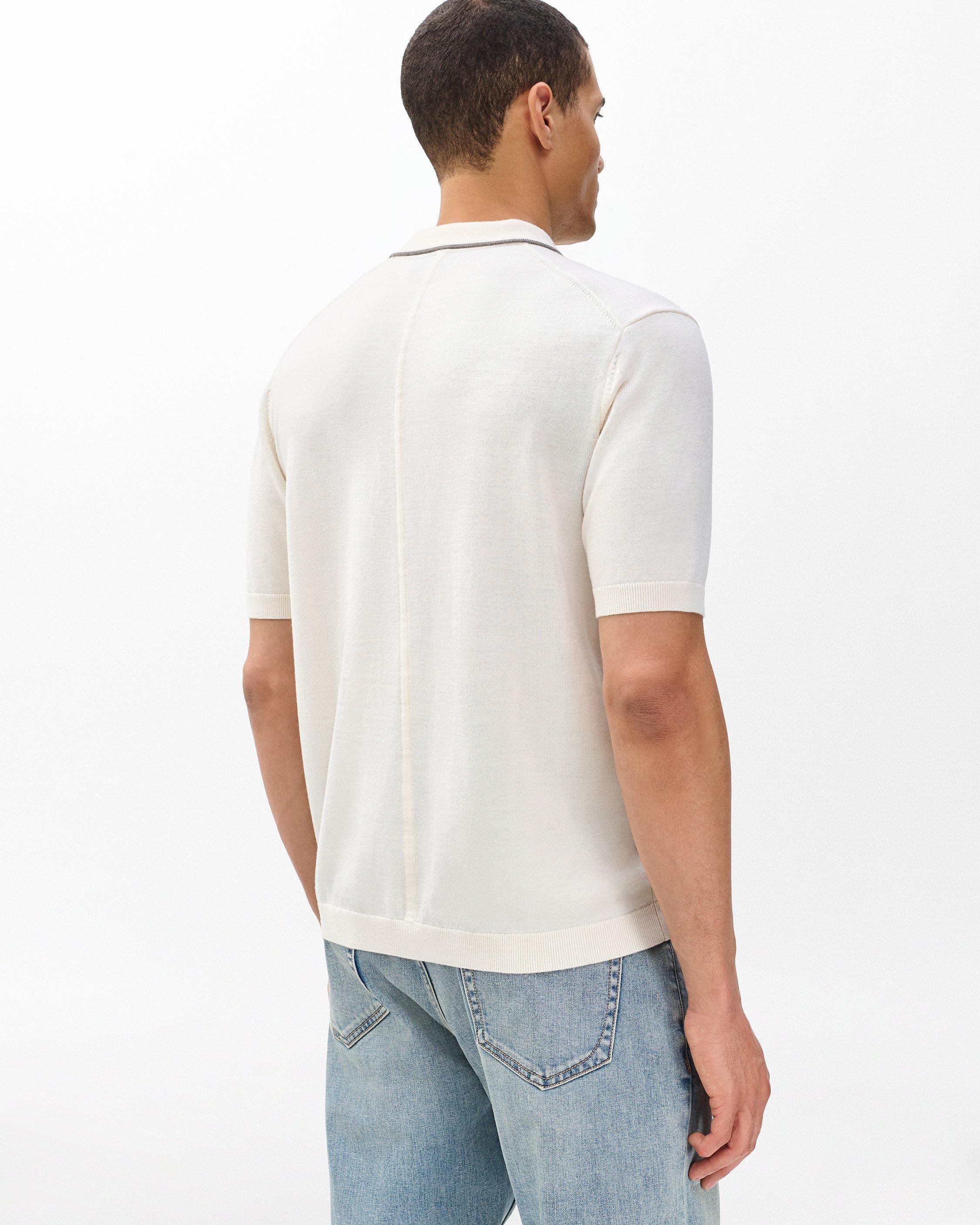 Crawford Wool-Cashmere Knit Polo by RAG&BONE