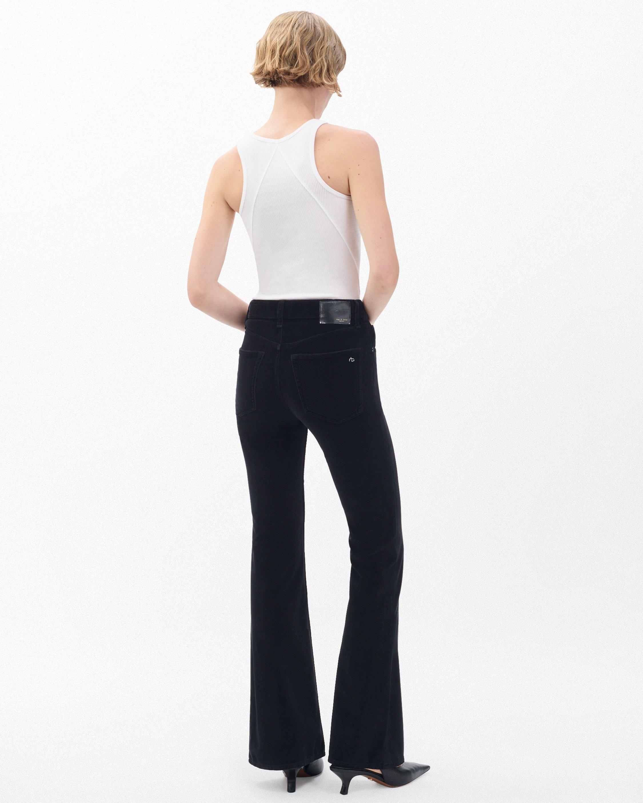 Dahlia Flare Velvet Pants by RAG&BONE